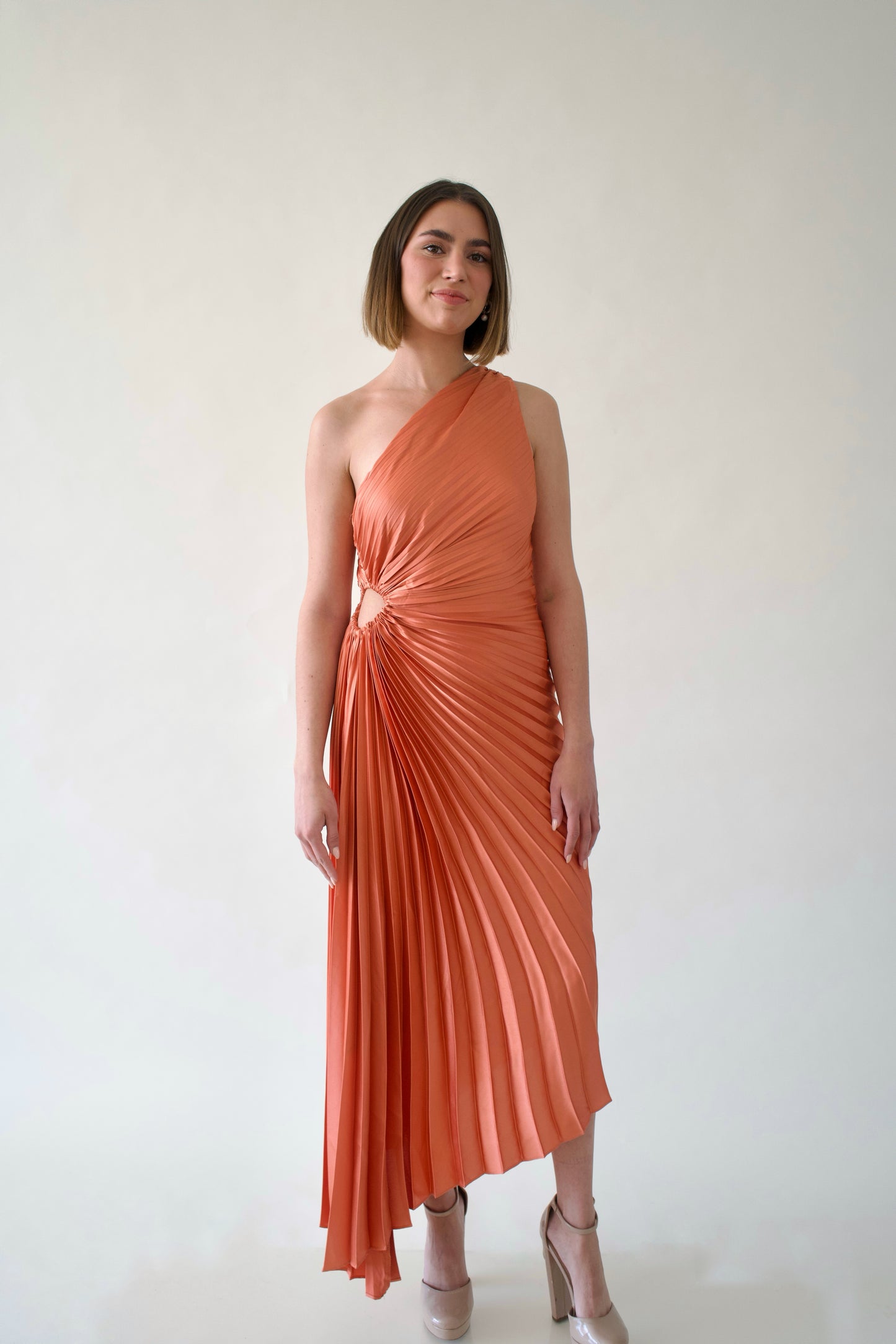Vestido Midi Asimétrico