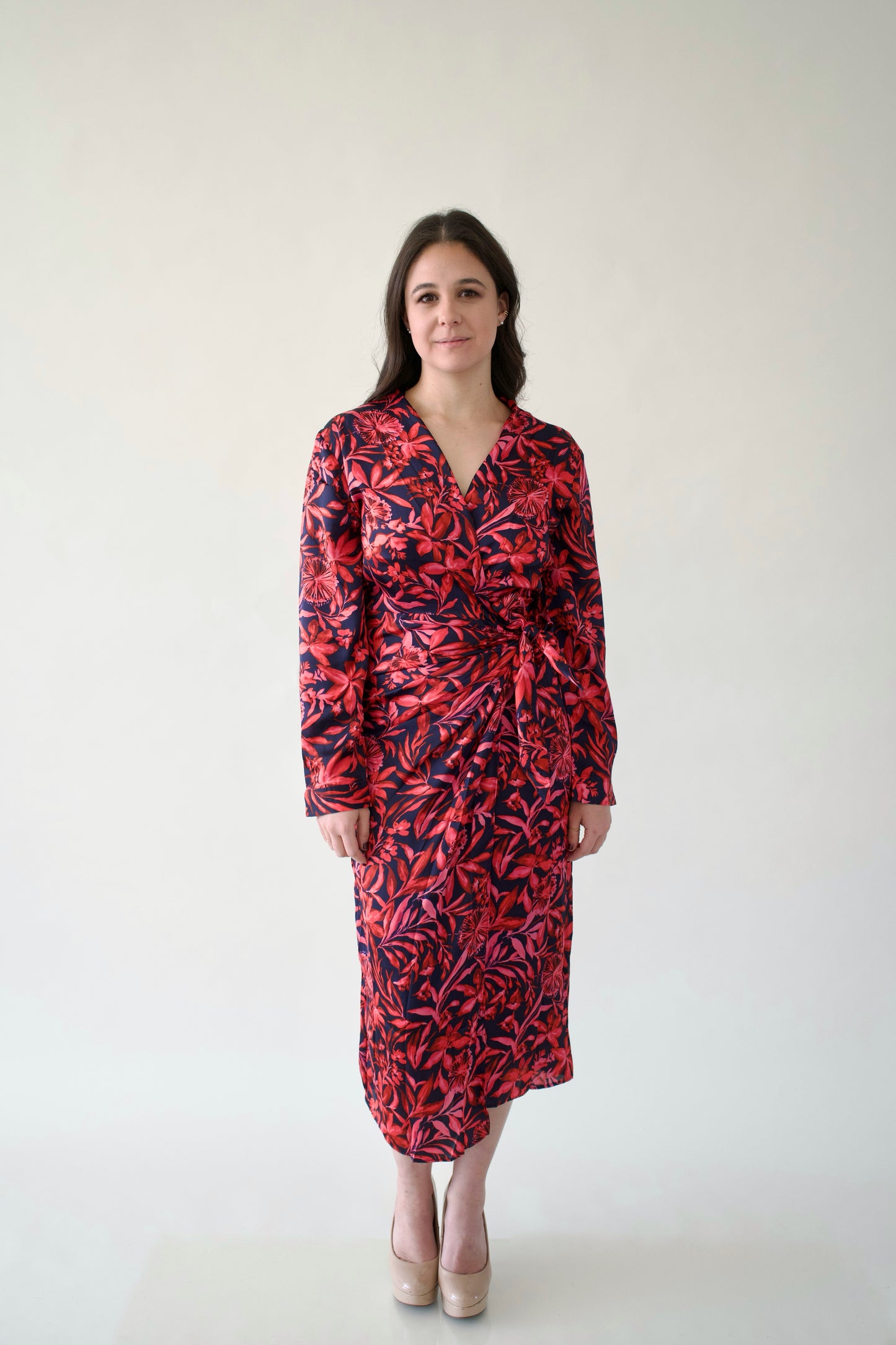 Vestido Midi Estampado