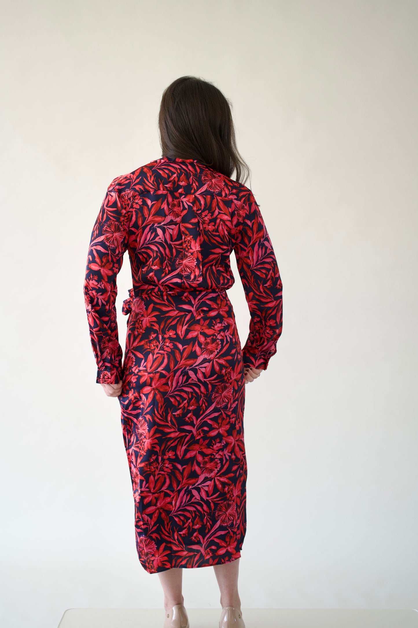 Vestido Midi Estampado