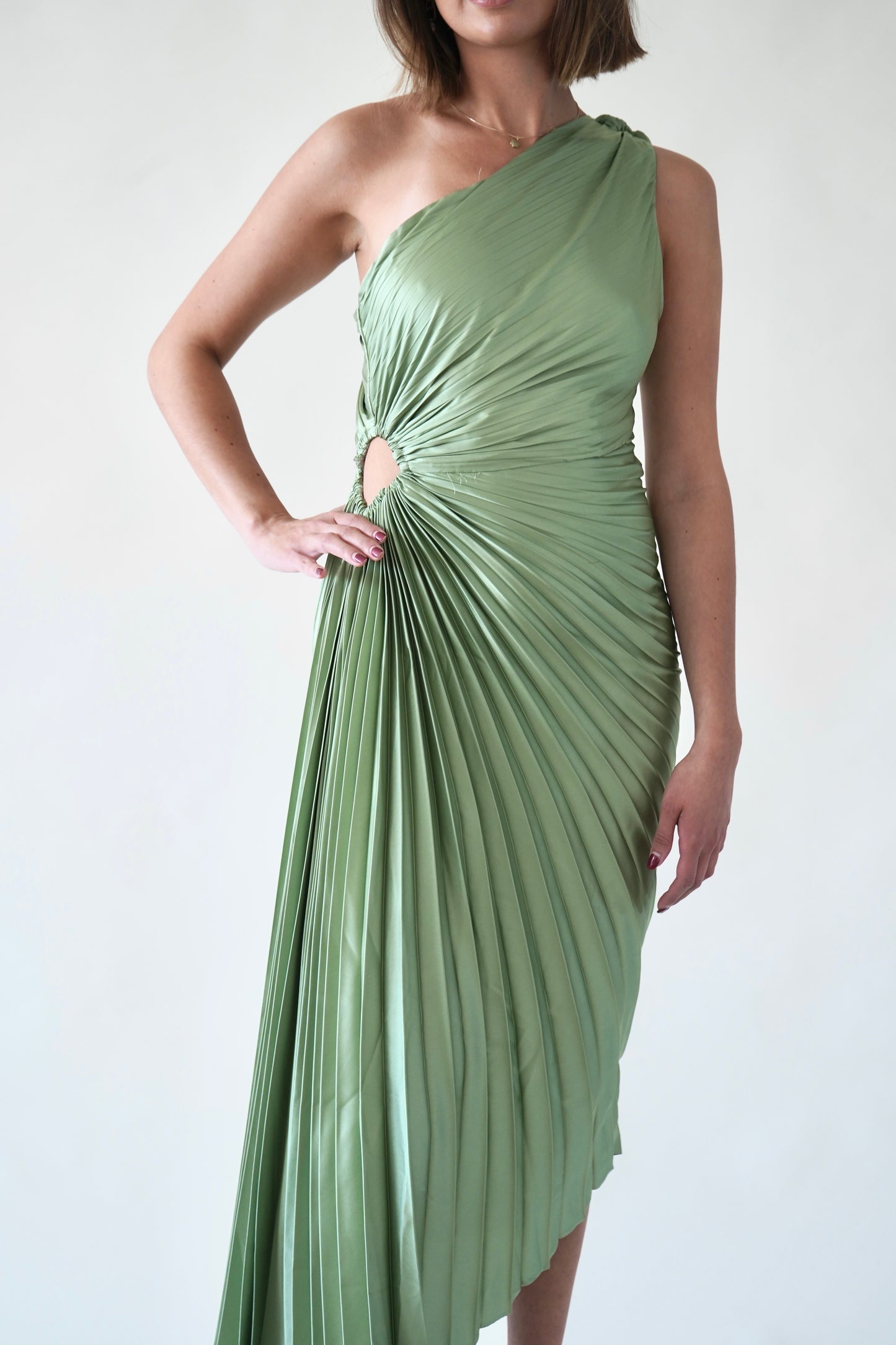 Vestido Midi Asimétrico