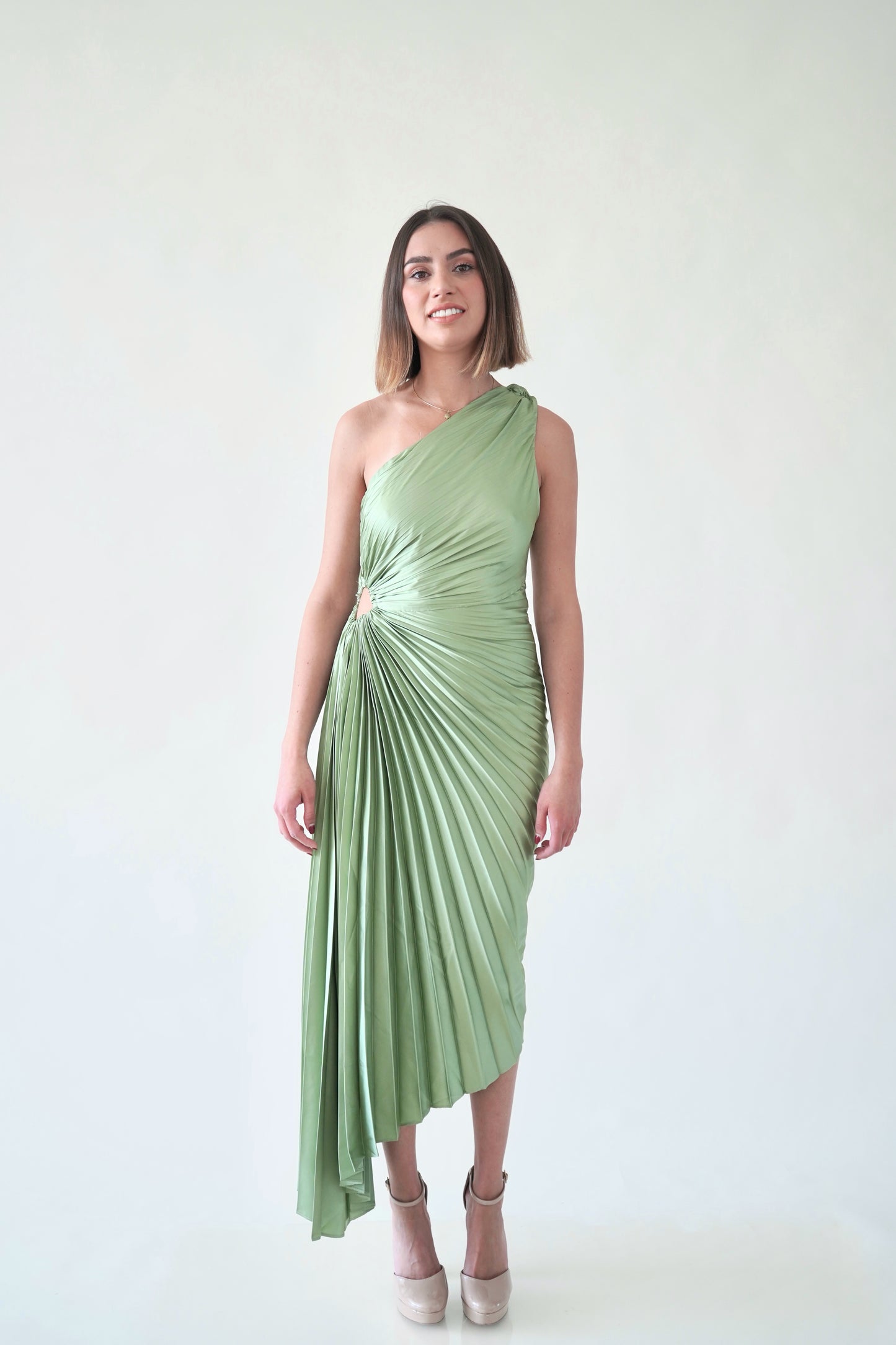 Vestido Midi Asimétrico