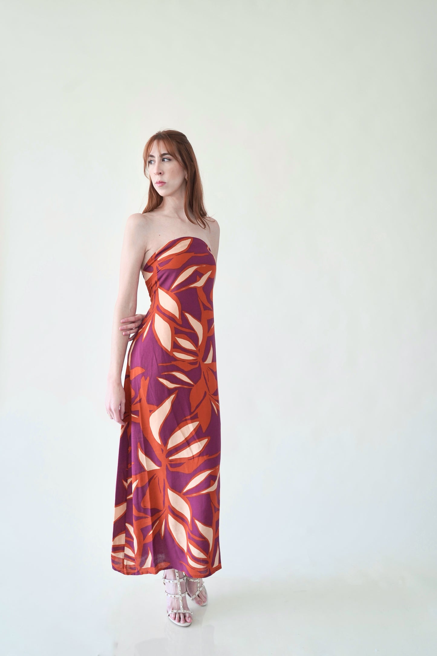 Vestido de Tubo Estampado