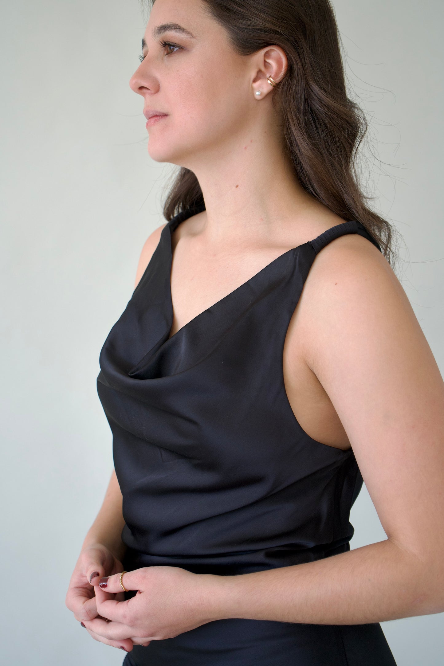 Vestido Midi Negro