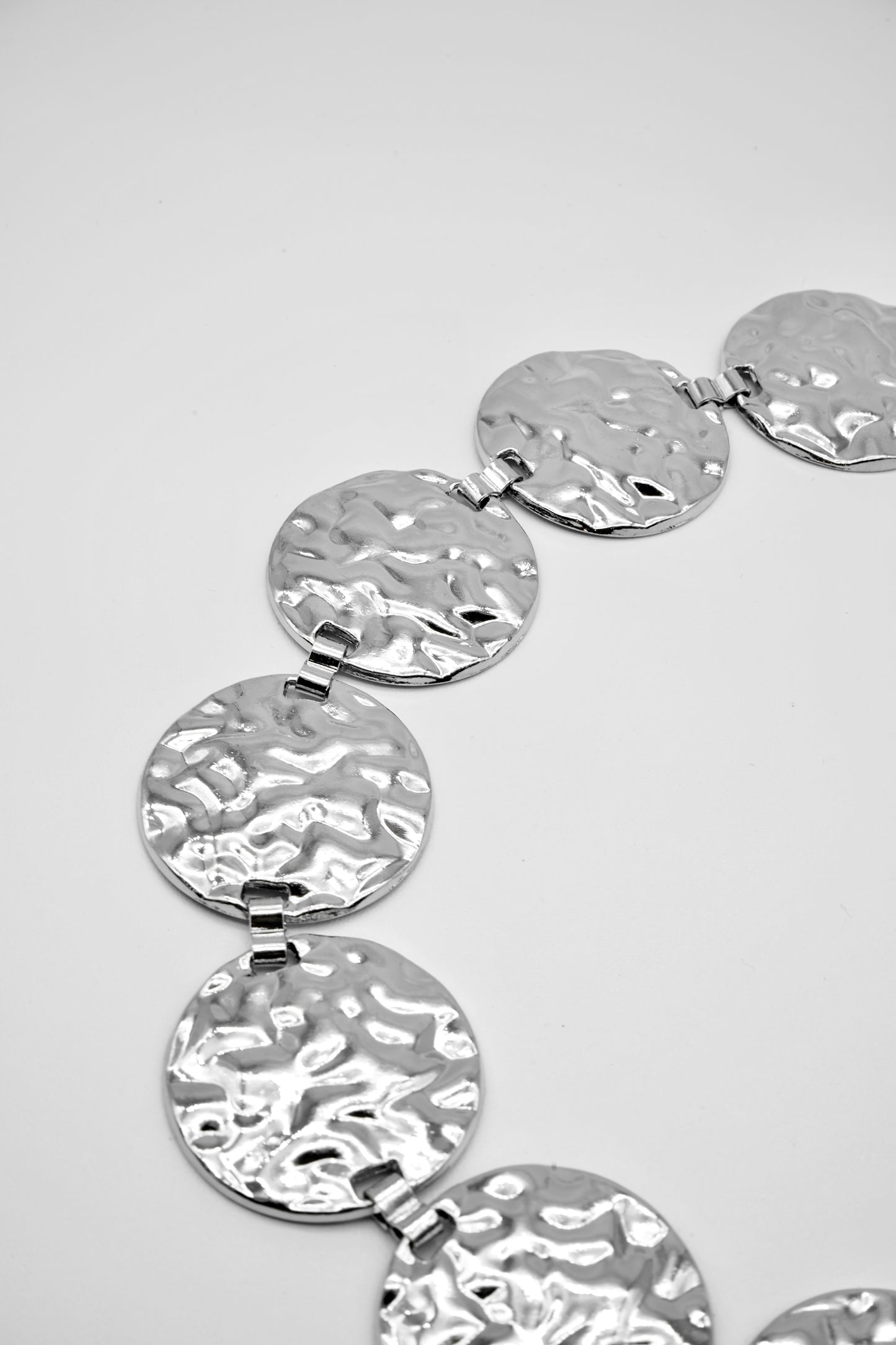 Cinturón cadena metálico