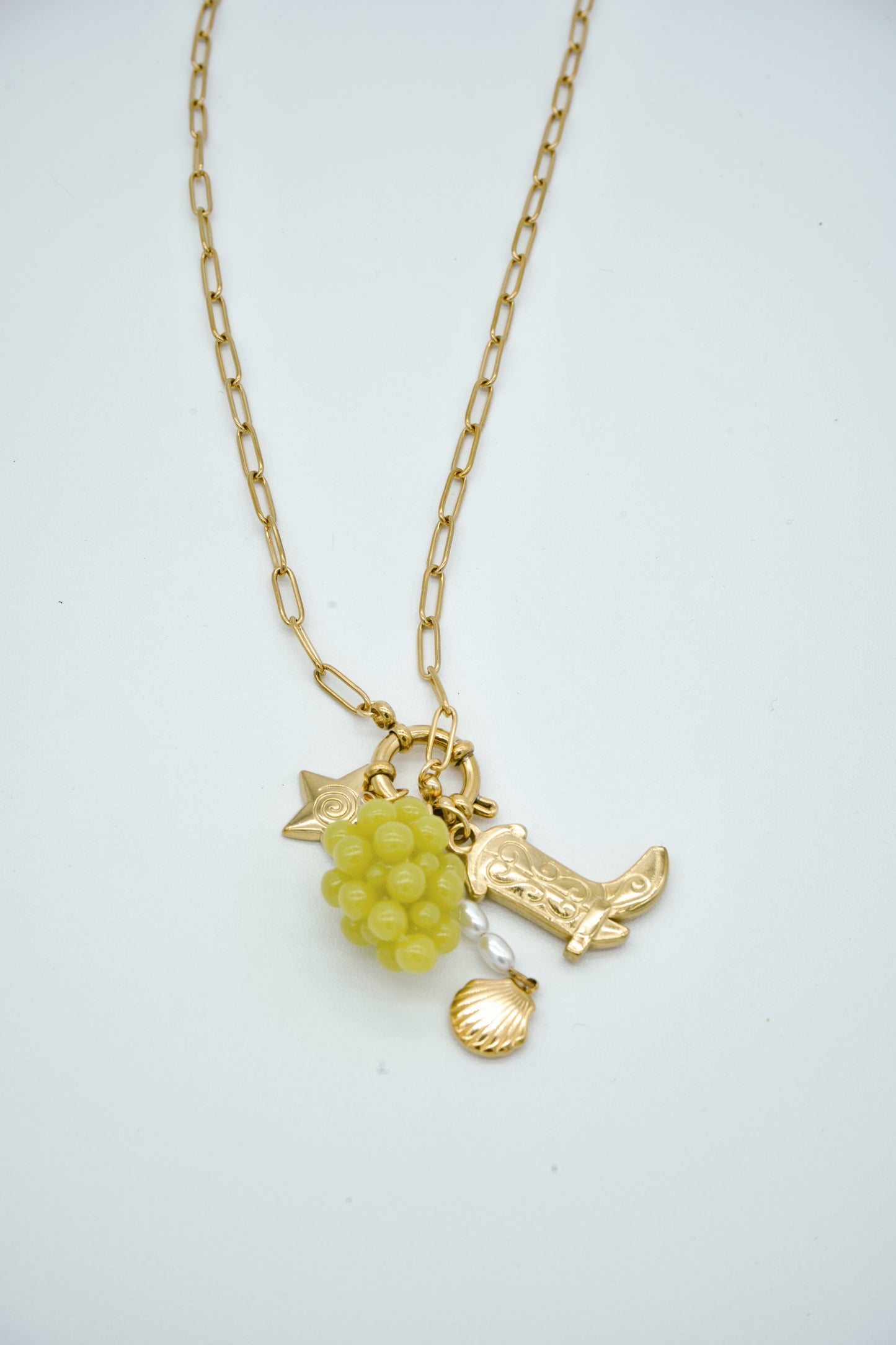 Collar charms colgantes