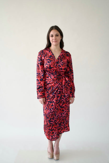 Vestido Midi Estampado