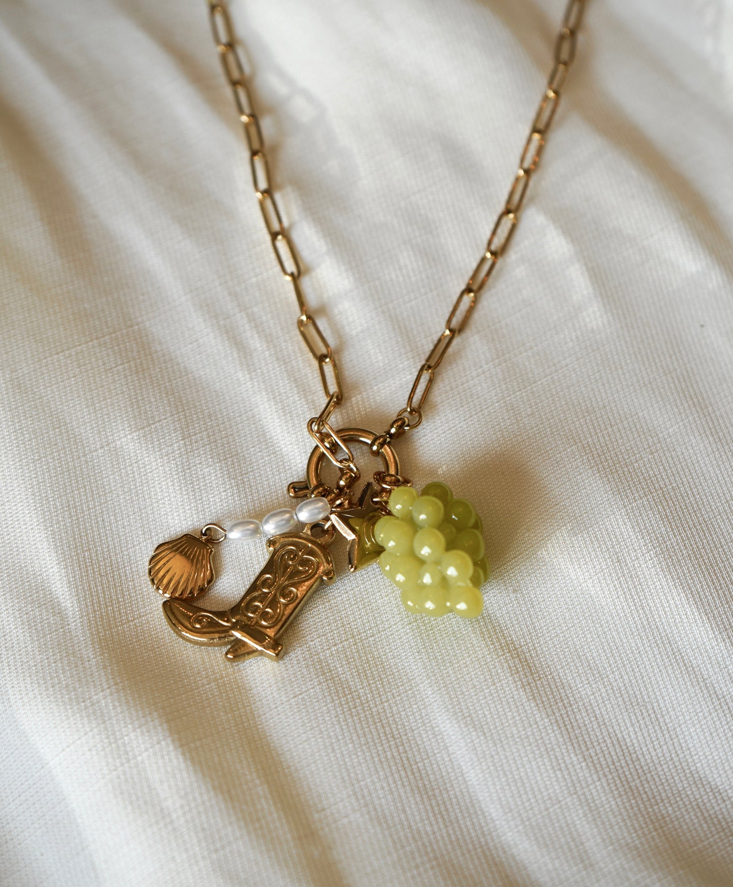 Collar charms colgantes