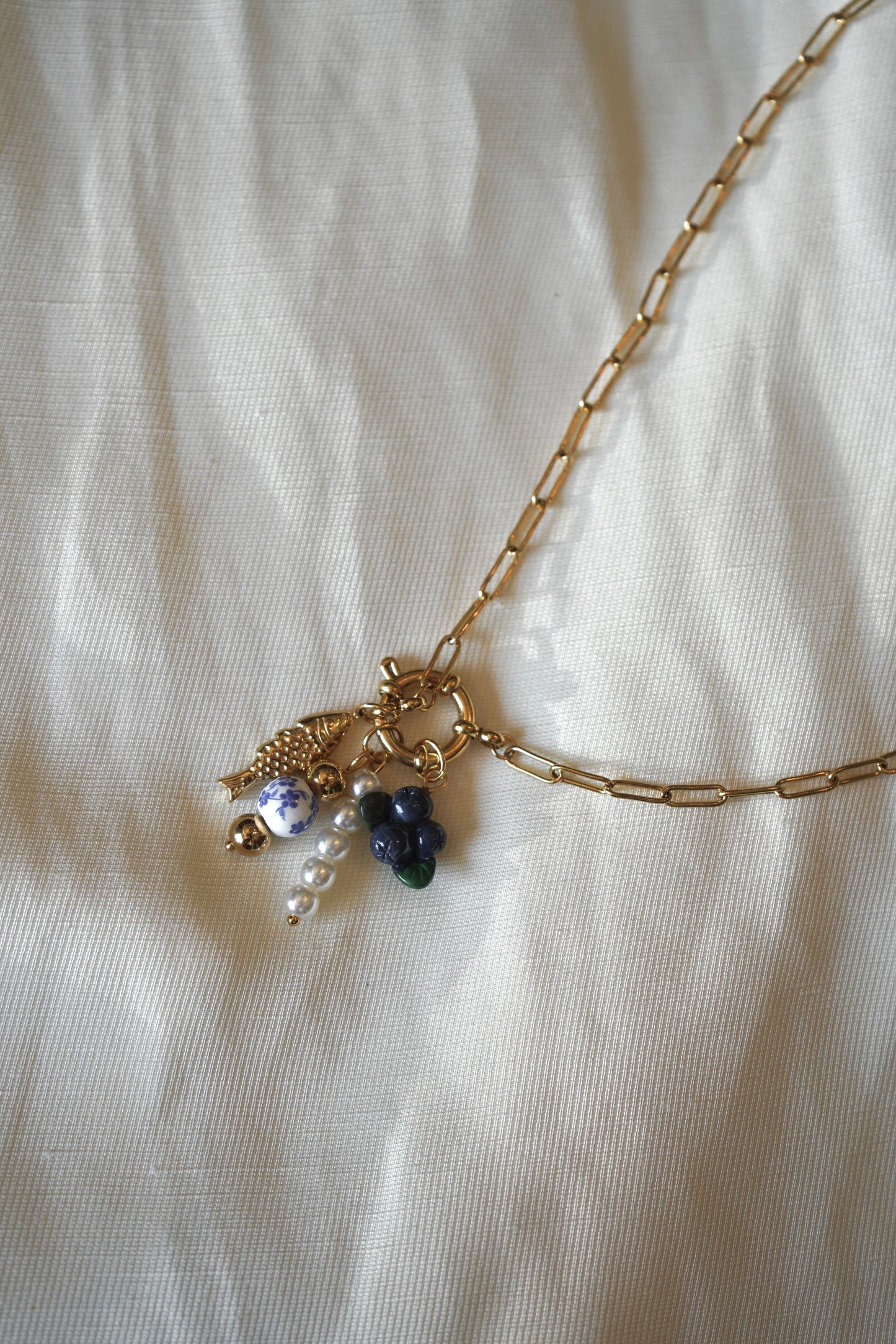Collar charms colgantes