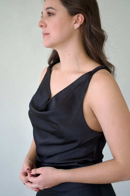 Vestido Midi Negro