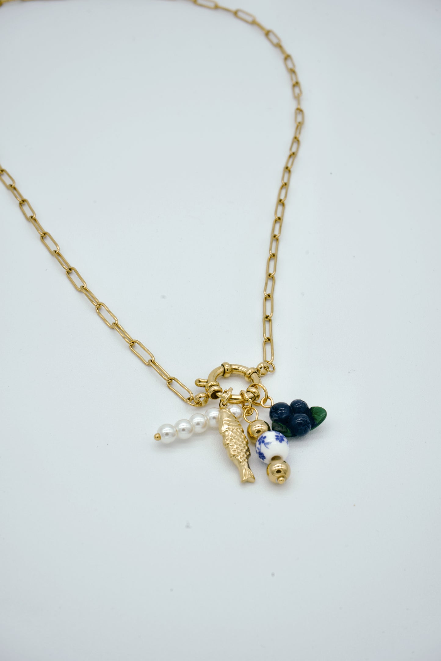 Collar charms colgantes